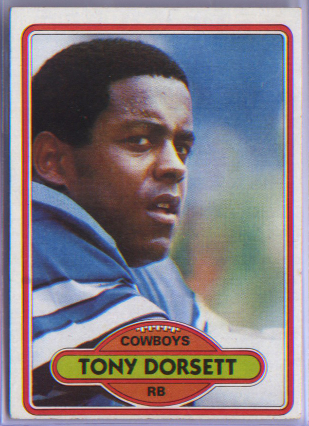 1980 Topps #330 Tony Dorsett product photo